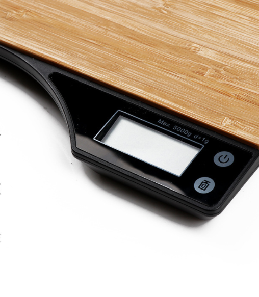 Electronic Bamboo Board Scale Household Bamboo Food Electronic Scale